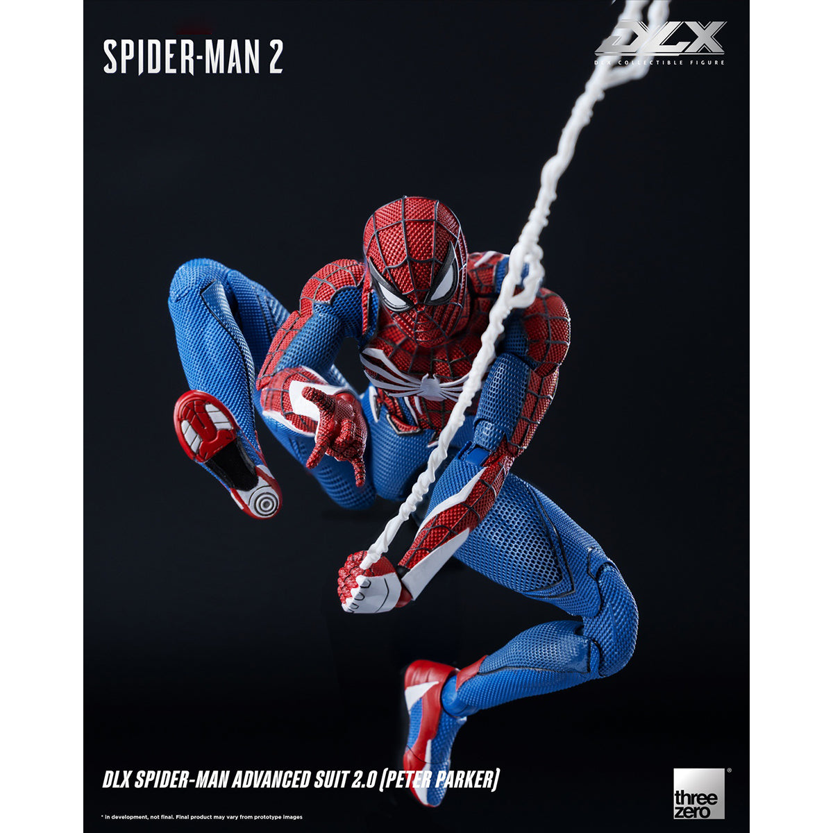 Threezero Spider-Man 2 DLX DLX Spider-Man Advanced Suit 2.0 (Peter Parker) Action Figure