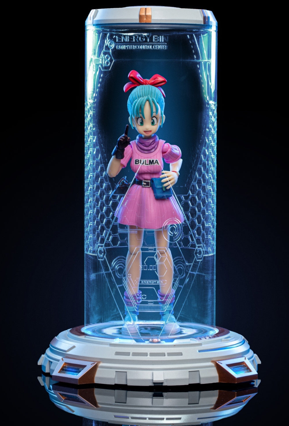 Accesorio para figura de acción 86TOYS a escala 1/12: Soporte luminoso para exhibición de figuras coleccionables en miniatura de 6 pulgadas, color blanco KH-02A