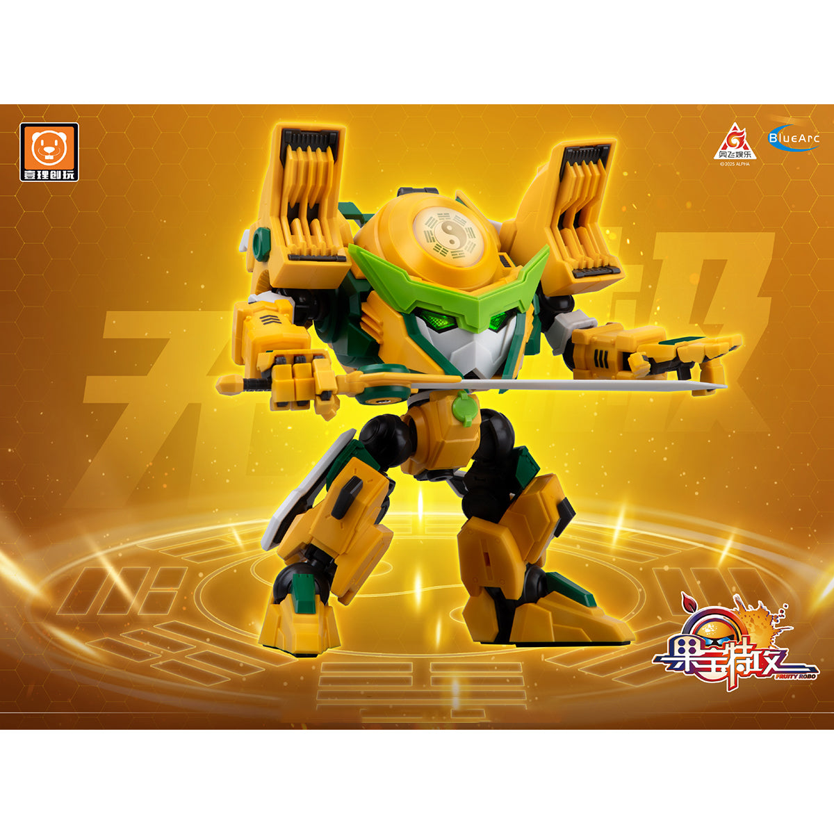Yili Chuangwan FRUITY ROBO FR-M03 Banana Guardian Animation Assembly Model Kits