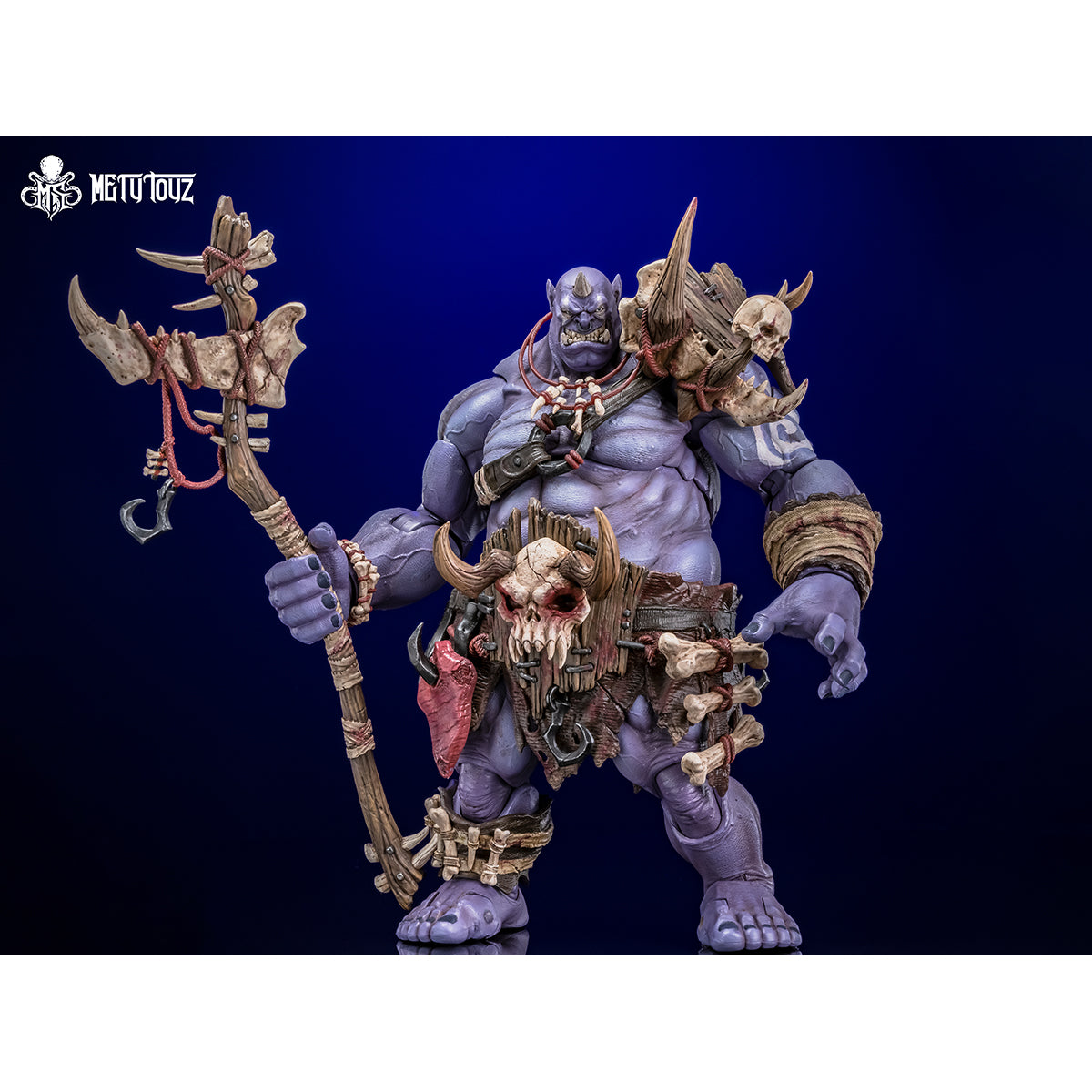 Metytoyz, Adventurer's World Crusher Ogre Mage Ancient Rune Prophet - Golash, Action Figures