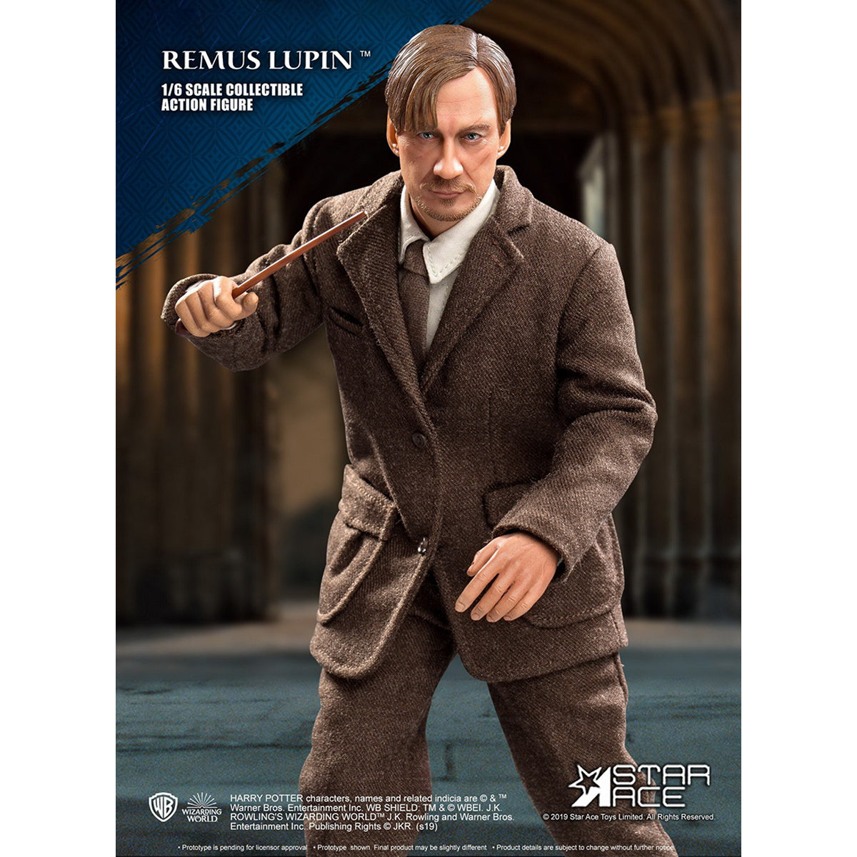 STAR ACE Toys Harry Potter: LuPin Professor Standard Ddition Action Figure