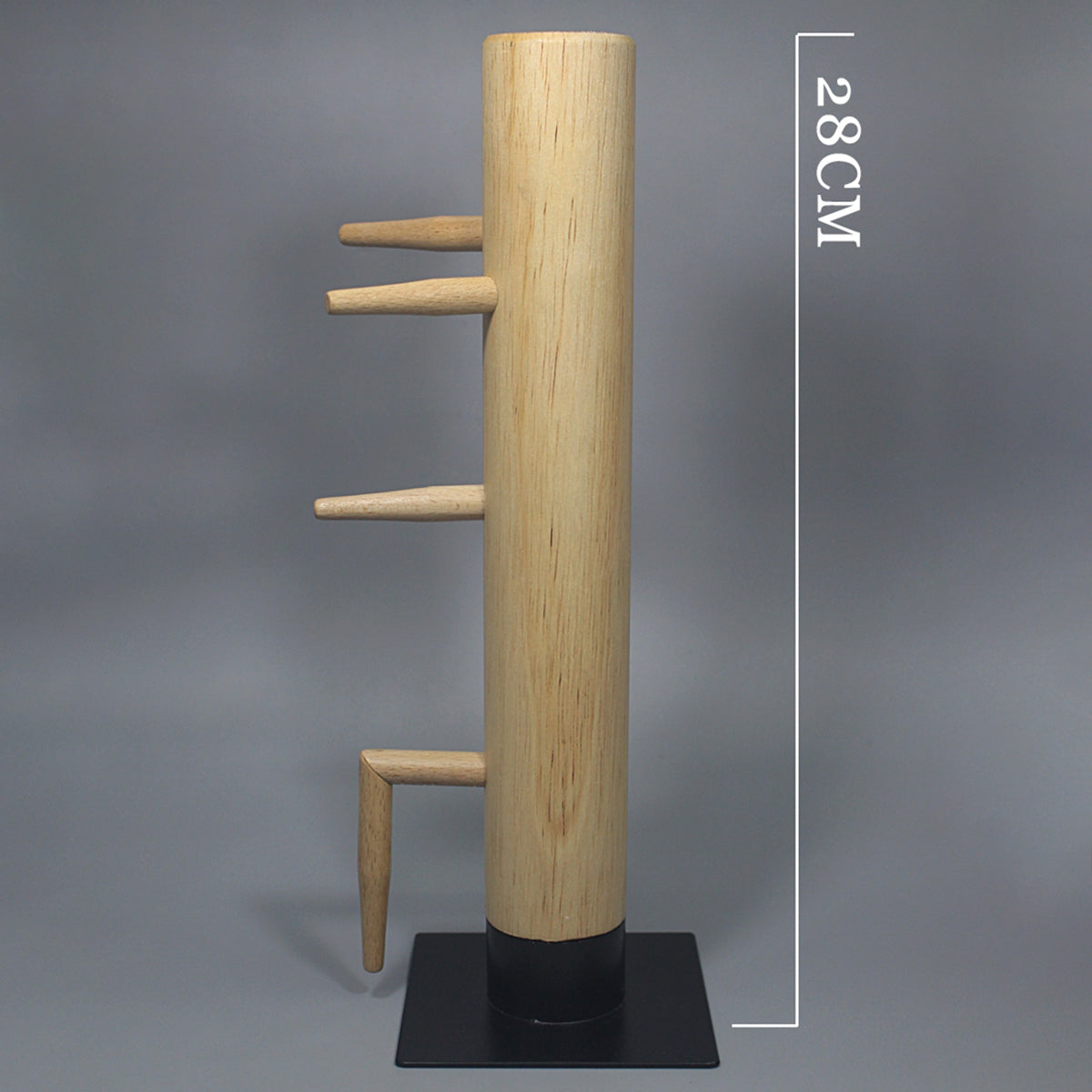 ZYTOYS, Wooden Kung Fu Pile Dummy, Doll Accessory for 12-inches Action Figurine