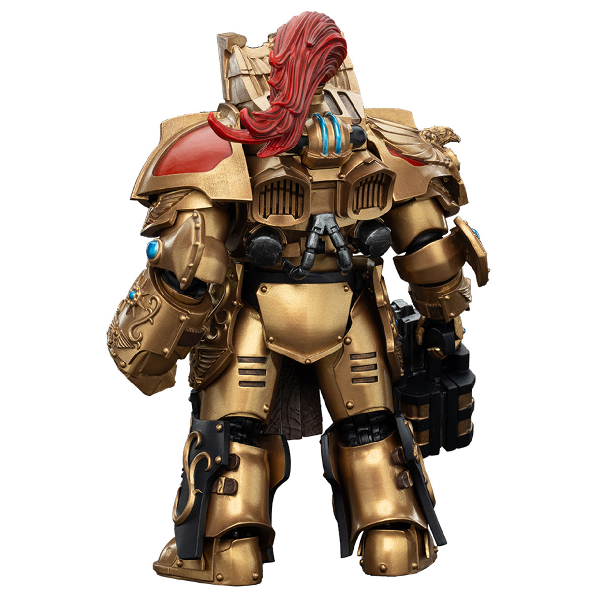JOYTOY Legio Custodes Aquilon Terminator Squad Aquilon with Lastrum Storm Bolter JT00744 Warhammer 1/18 Scale Action Figures