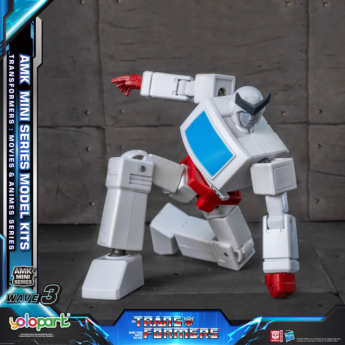 Yolopark AMK MINI WAVE 3-TF3 Ratchet AMKM3RH Pre-assembled Model Kits