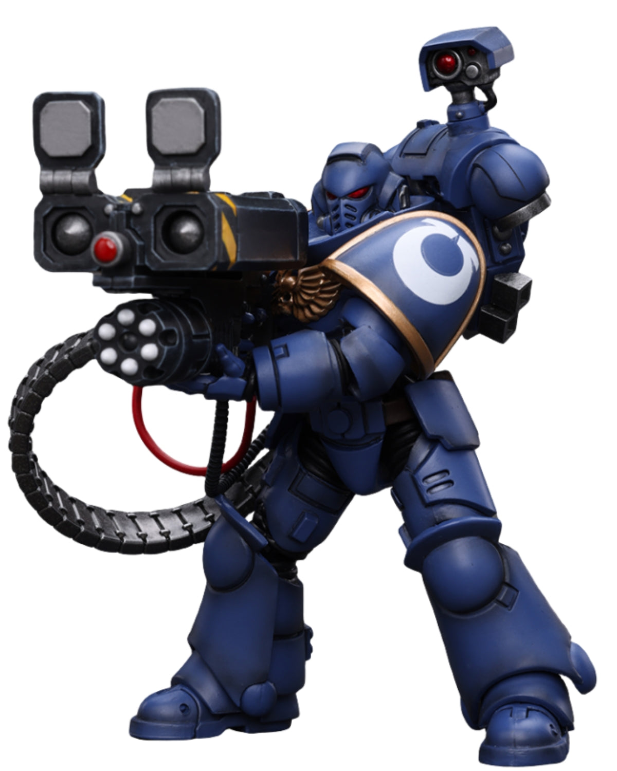 Figurine de collection JoyToy 40K : Ultramarine Castellan Launcher Super Krak, échelle 1:18 (Castellan Launcher Super Krak JT8810)
