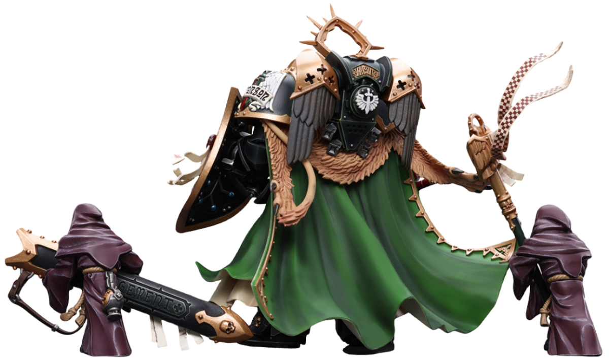 Figurine articulée JoyToy Warhammer 40K Dark Angels Primarch Lion El'Jonson, échelle 1:18, JT7882 (JT7882 El'Jonson)