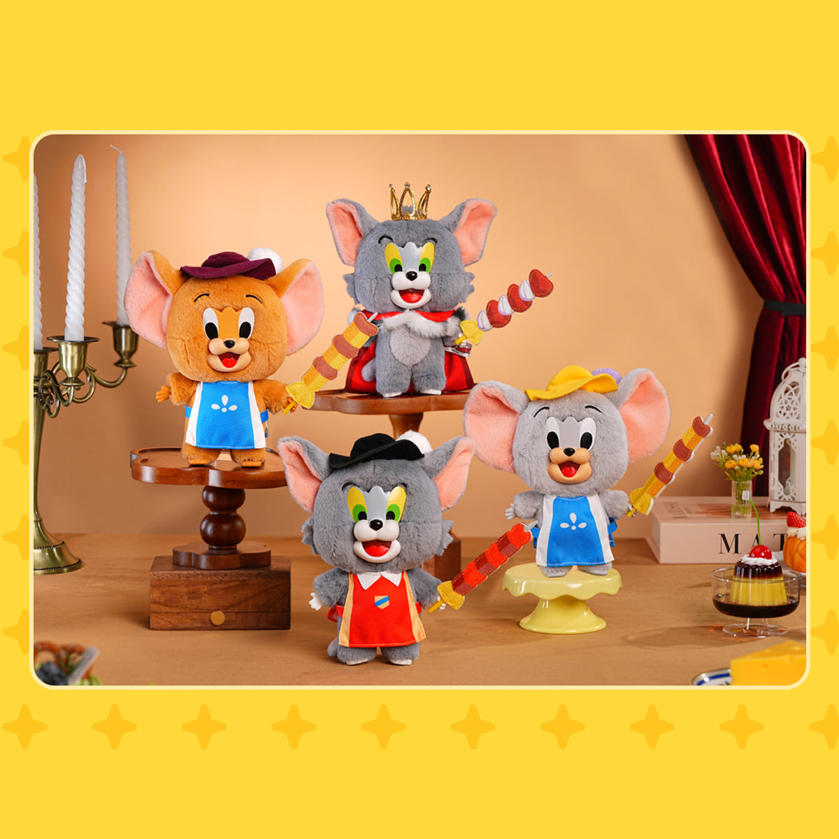 Fondjoy The Three Musketeers Series First Edition Tom and Jerry TJ1015 Blind Box Figure