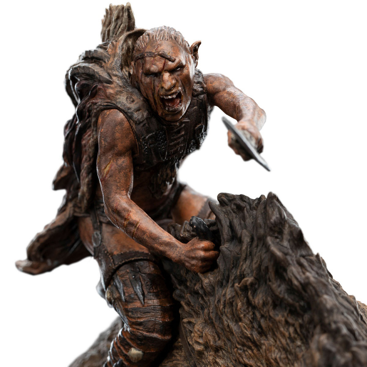 WETA Workshop 86-01-04752 The Lord of the Rings Trilogy Sharku on Warg Art Figurine