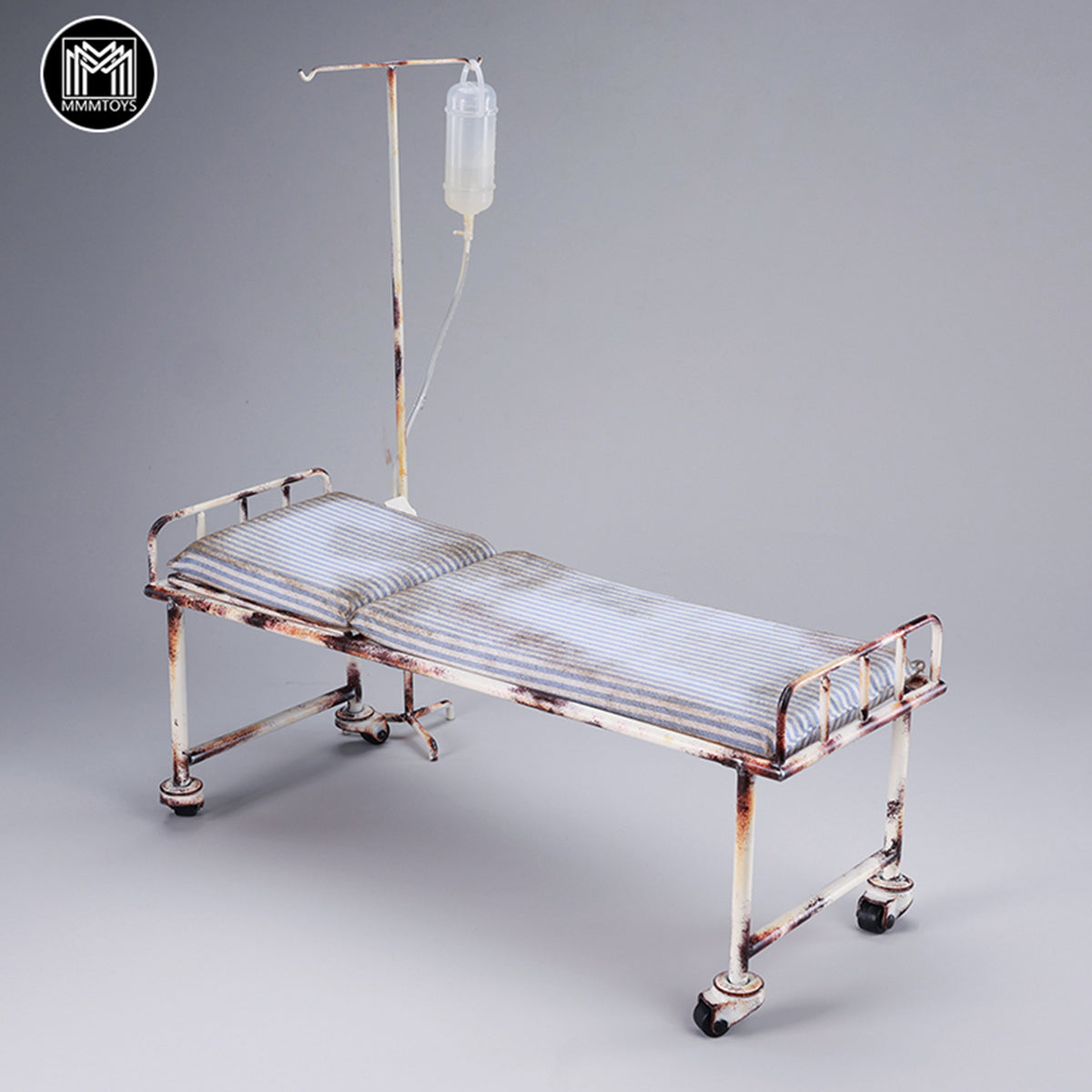 MMMTOYS Abandoned Hospital Bed Scene Base Fit 1/6 Scale Action Figure