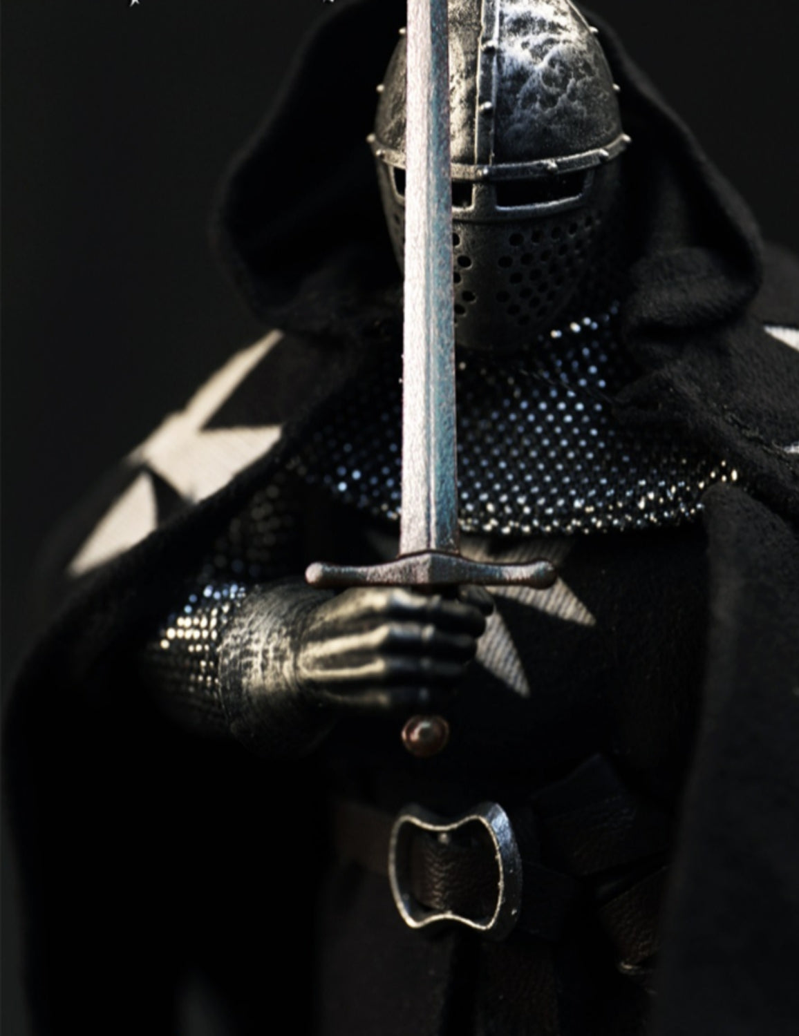 Figura de acción coleccionable de Fire Phoenix: Caballeros del Hospital Medieval, miniatura a escala 1:12 FP016 (Caballeros del Hospital FP016)