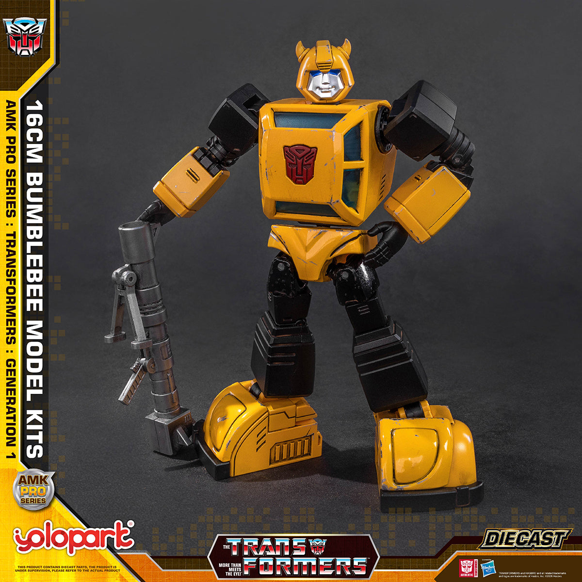 YOLOPARK AMK PRO Series Transformers G1 Bumblebee AMKPG1BB Pre-Assembled Model Kit