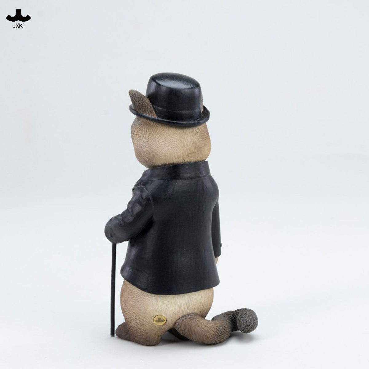 JXK Chaplin Cat (JXK344) Static Expertly Hand-Painted Lifelike Animal Figurine