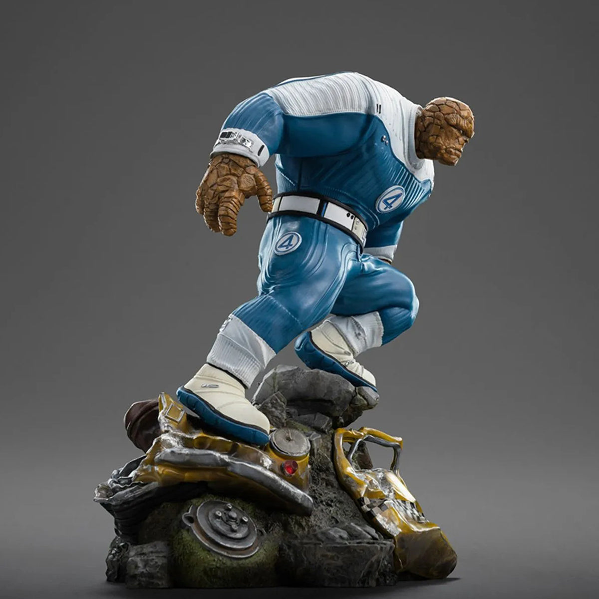 Iron Studios The Fantastic Four: First Steps - Mister Fantastic & Invisible Woman & Thing & Human Torch Art Statue