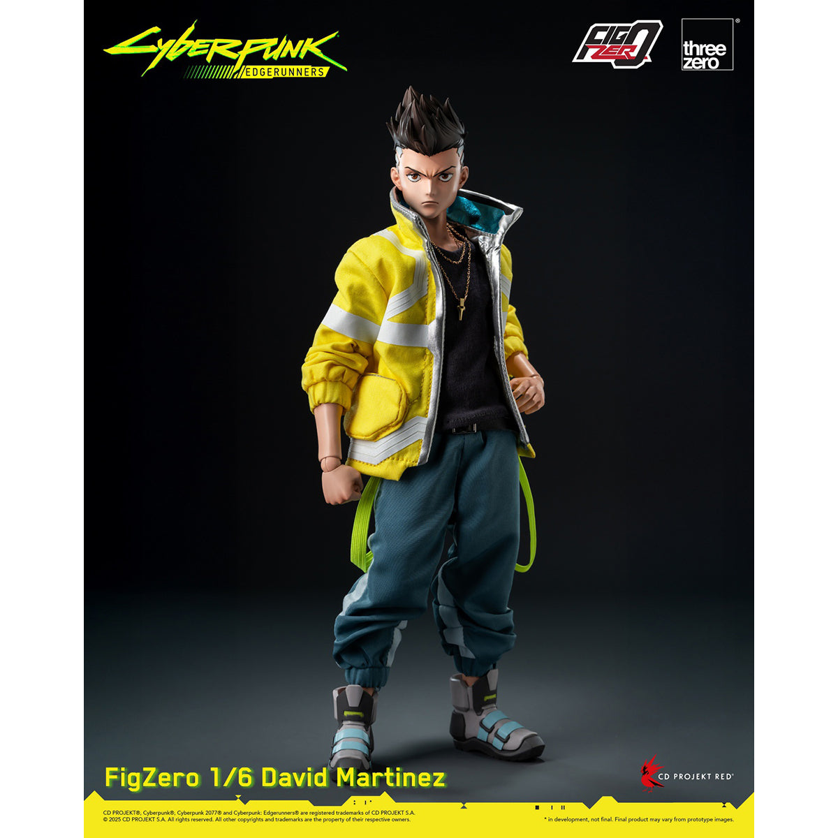 Threezero Cyberpunk: Edgerunners David Martinez 1/6 Scale Action Figure