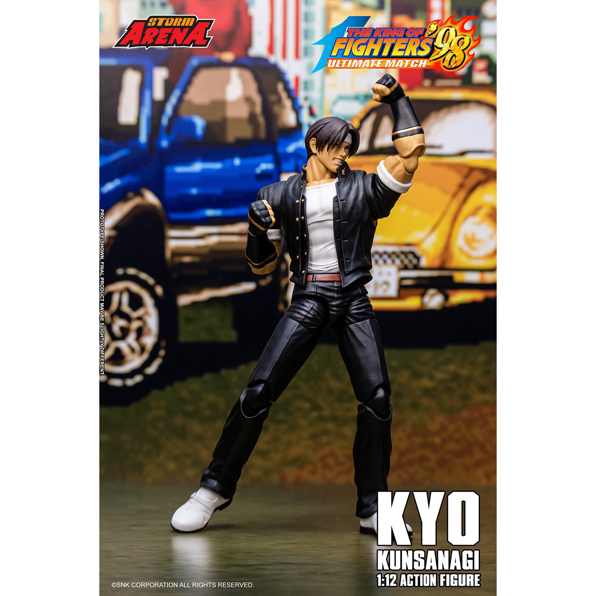 Storm Collectibles The King Of Fighters'98 UM KFSA01 Benimaru Nikaido Storm Arena KFSA02 Goro Daimon Storm Arena KFSA03 Kyo Kusanagi Storm Arena 1/12 Scale Action Figure
