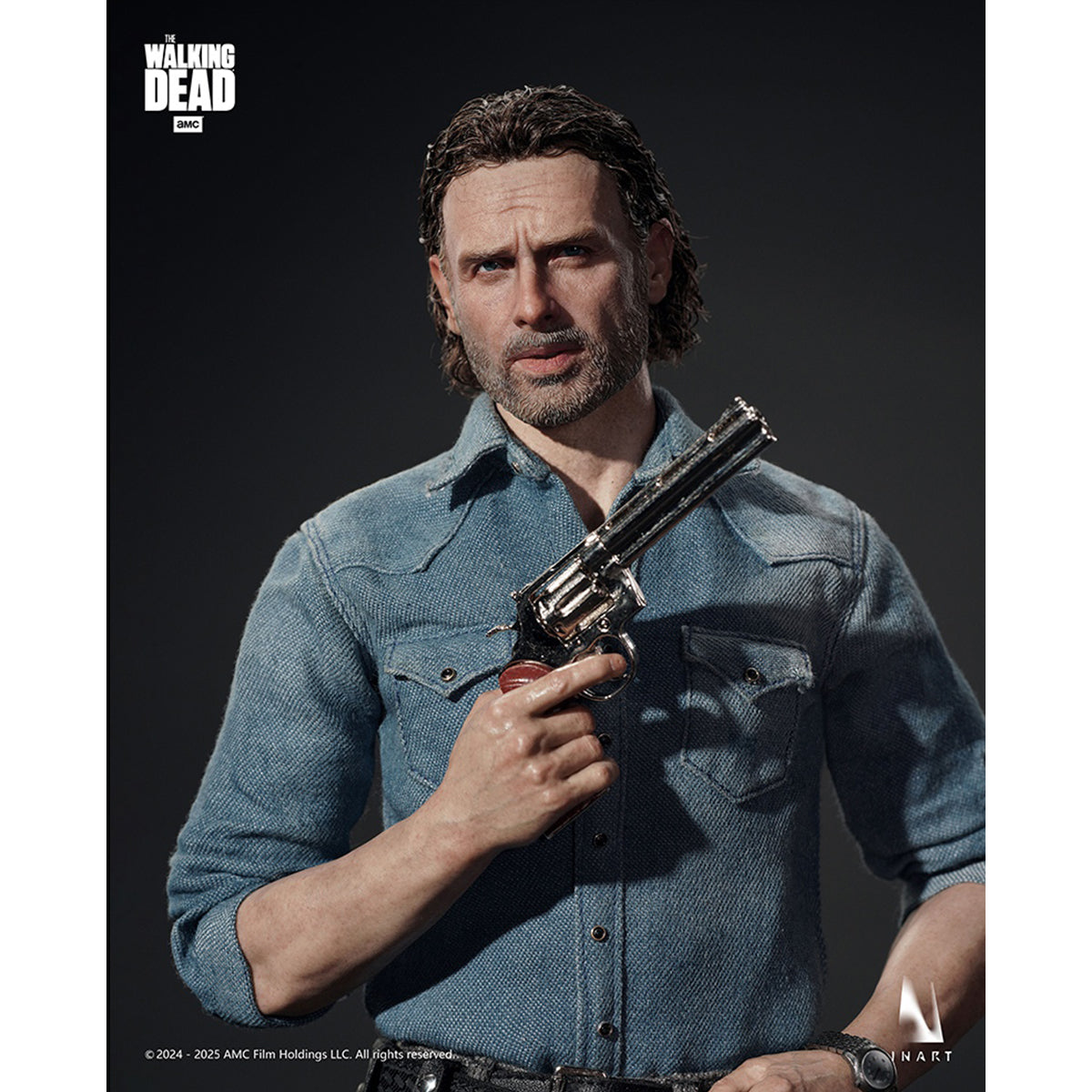 INART The Walking Dead Season 8 Negan Smith & Rick Grimes 1/6 Scale Action Figure