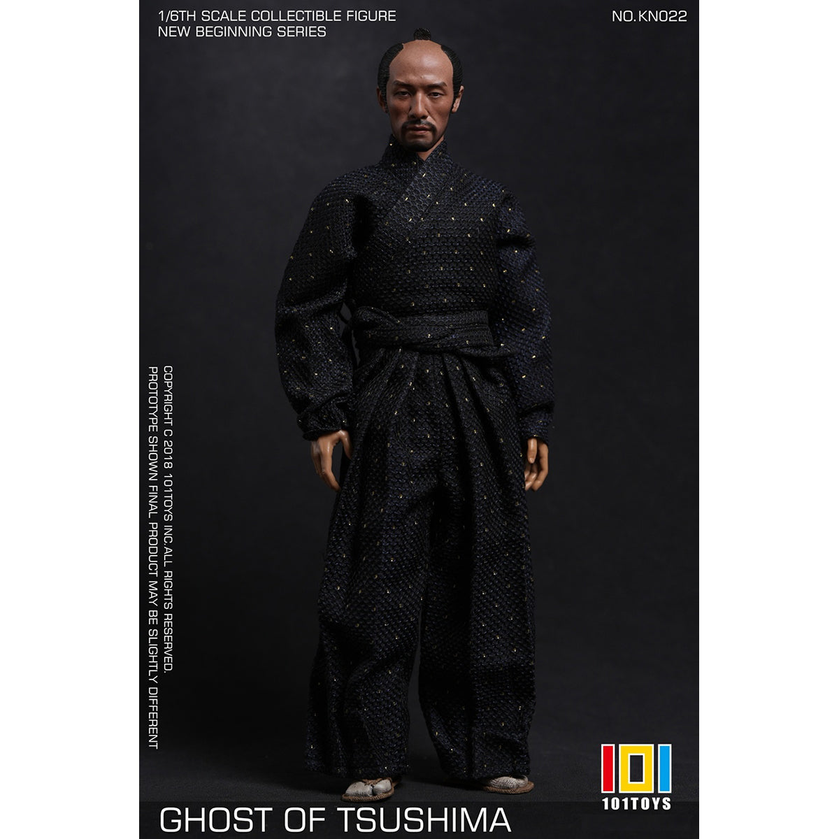 101TOYS KN023 GHOST OF TSUSHIMA Samurai 1/6 Scale New Beginner Series Action Figure