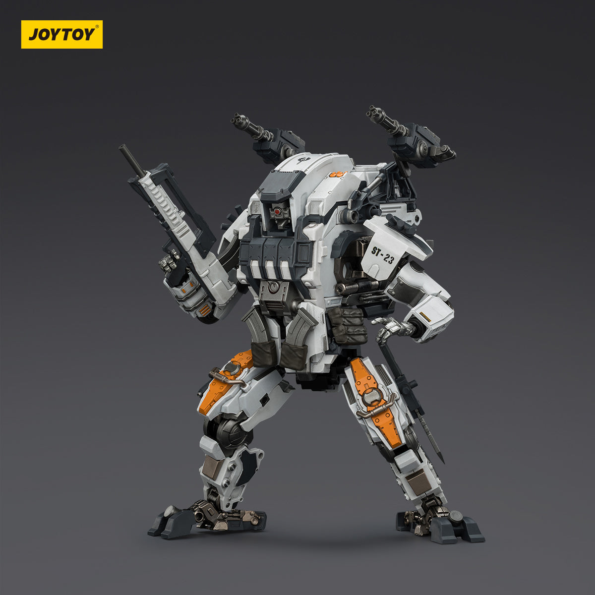 JOYTOY APOC Series DragonFang Assault Mech + Steel Ride Corps Assaulter Albedo 1/12 Scale Action Figure