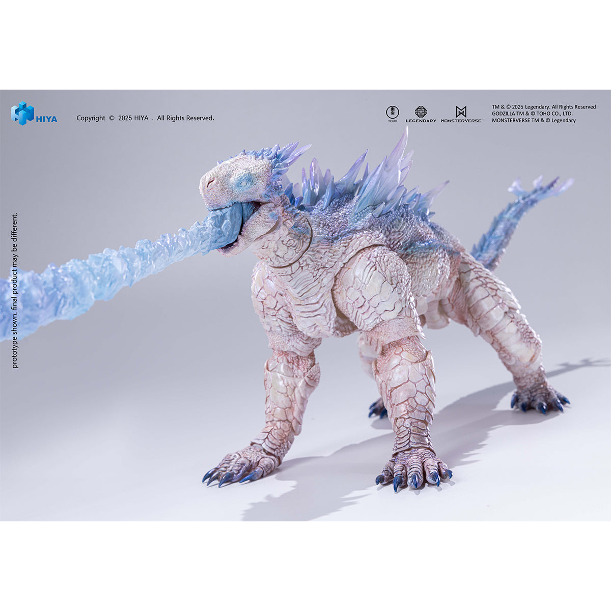 HIYA Exquisite Basic Godzilla x Kong: The New Empire Frost Bite Blast Snow Demon Shimo EBG0189 Monster Action Figure