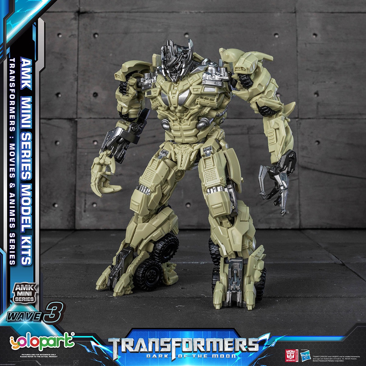 Yolopark AMK MINI WAVE 3-TF3 Megatron AMKM3MG Pre-assembled Model Kits