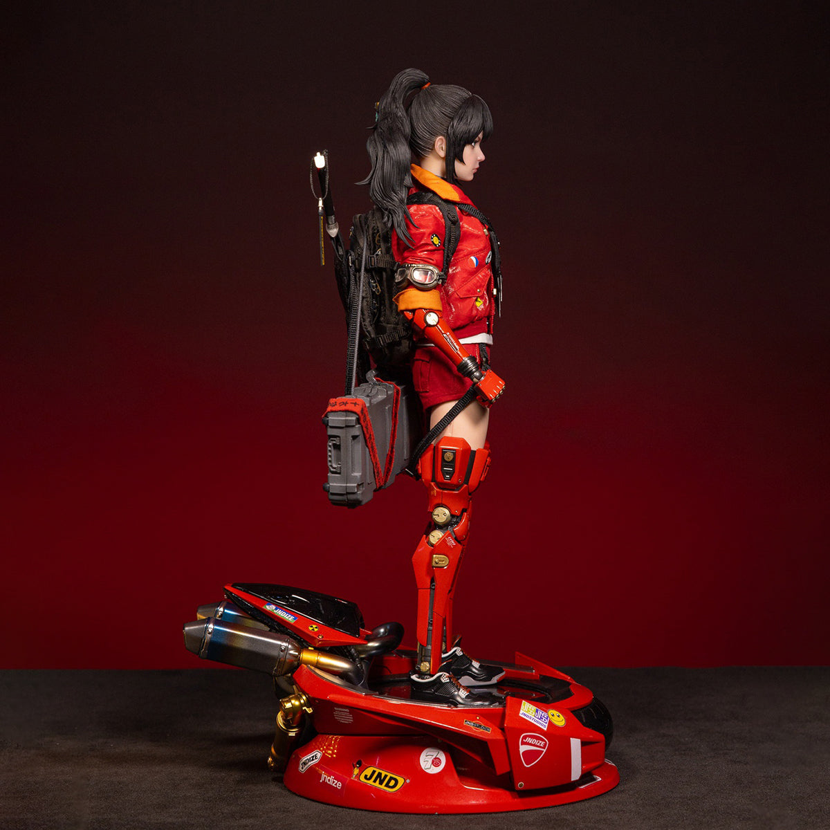 JND STUDIOS Bounty Hunter Hikaru Collector's Edition Revolutionary Girl Series Action Figure