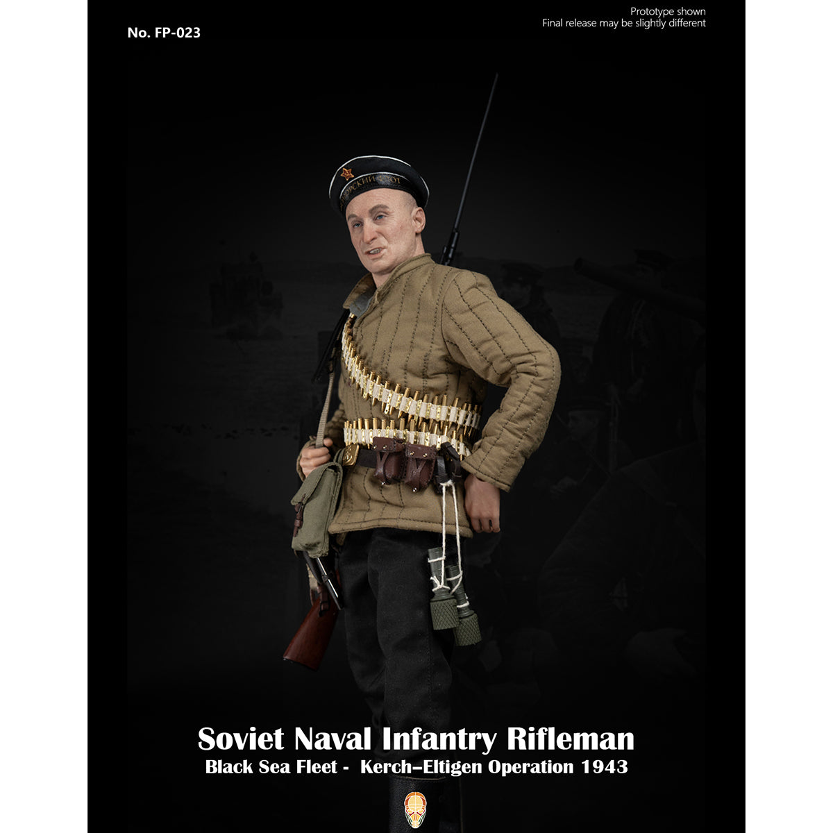Facepoolfigure Soviet Naval ifantry Rifleman Black Sea Fleet 1/6 Scale Action Figure