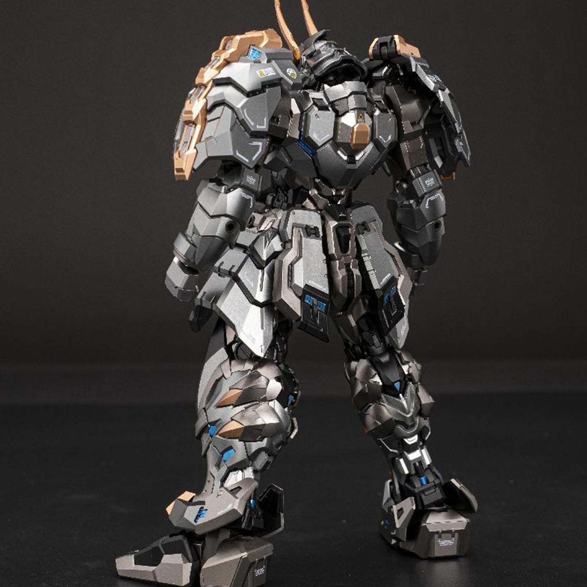 MOSHOW Progenitor Effect Illustrious Class The Tiger Of Kai Takeda Shingen Black Gold & Titanium Silver Version Mecha Action Figure