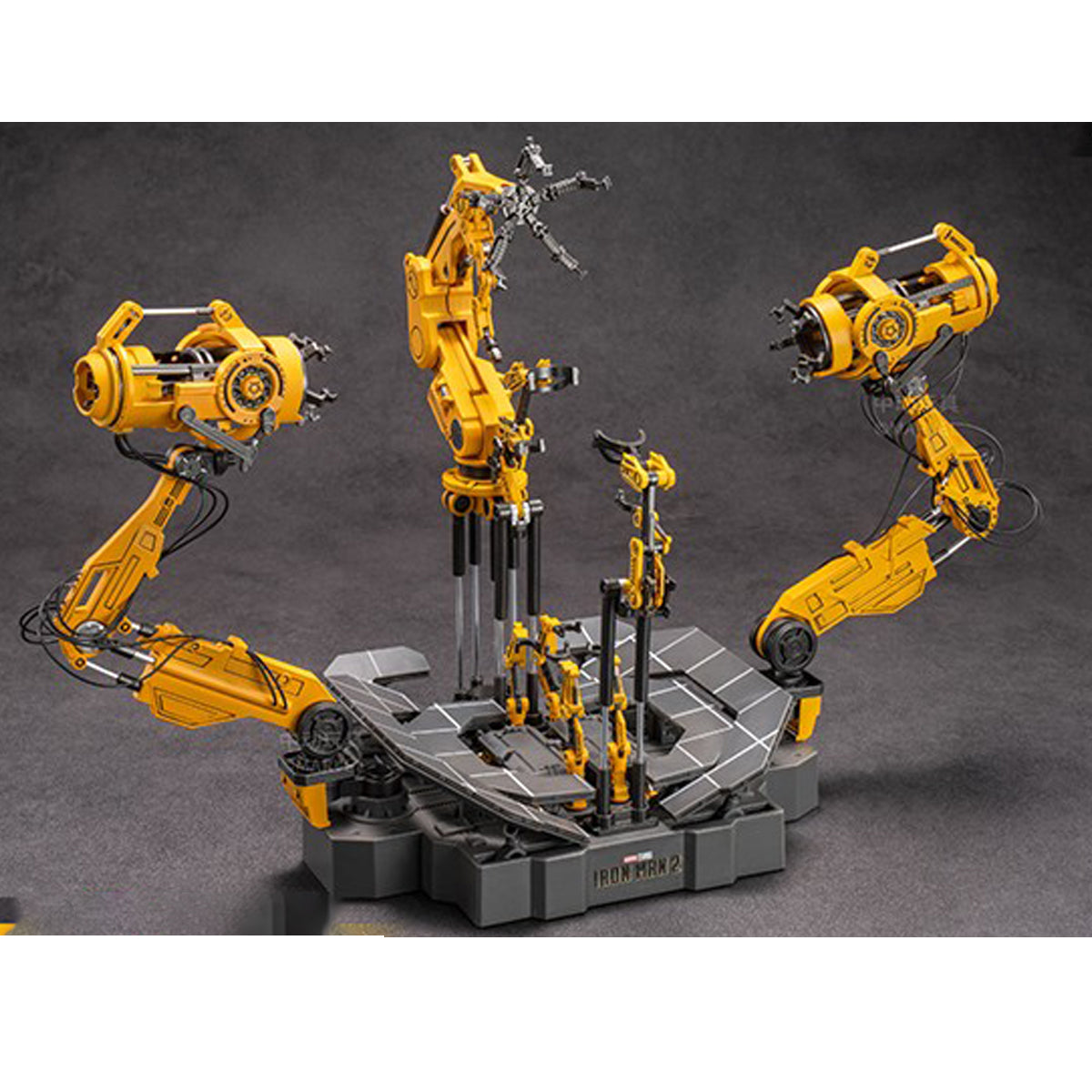 ZD Toys Anniversary Series Iron Man MK4 Armor Dismantling Platform Set (1918) 1/10 Scale Action Figures