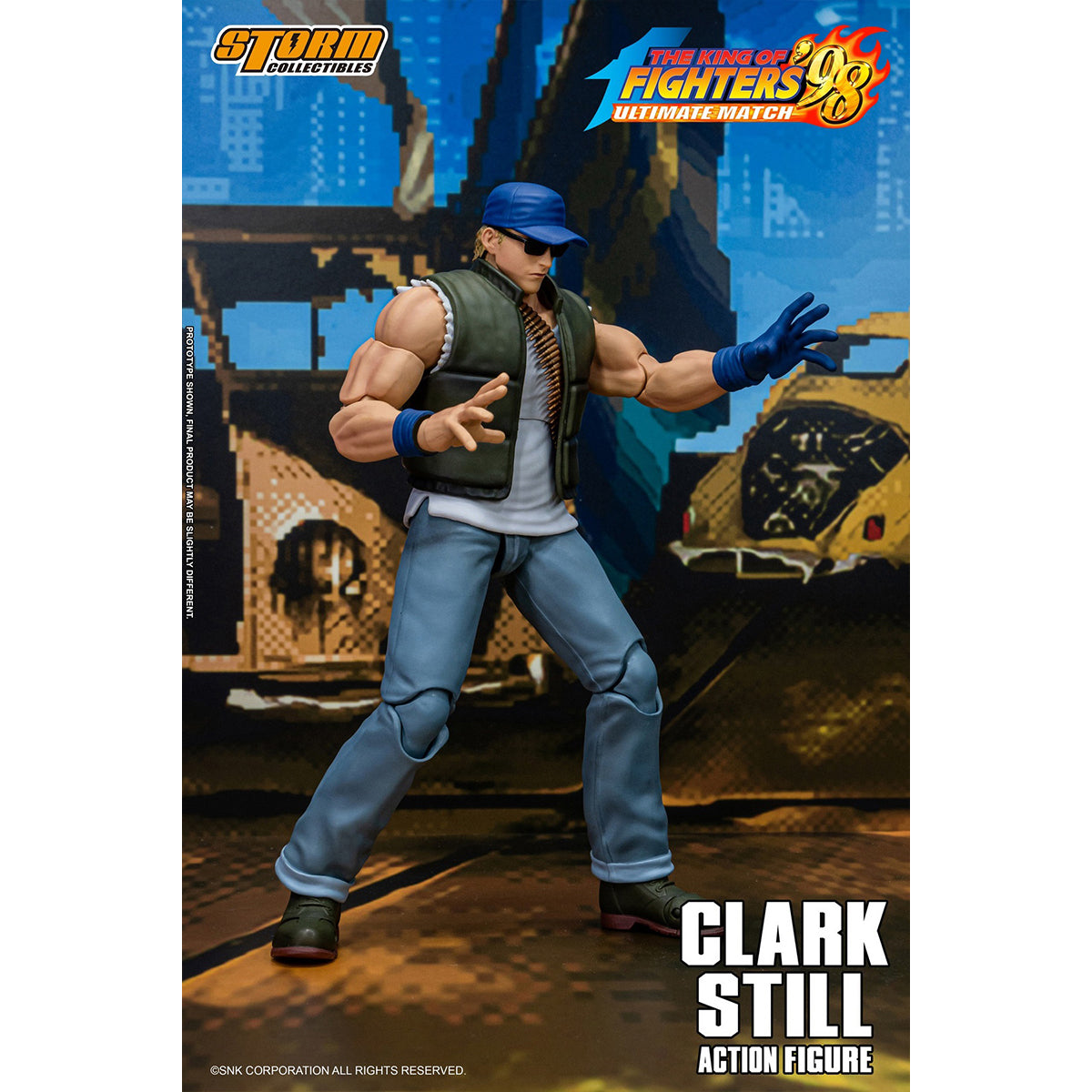 Storm Collectibles SKKF17 KOF 98UM SKKF17 CLARK STILL Action Figure
