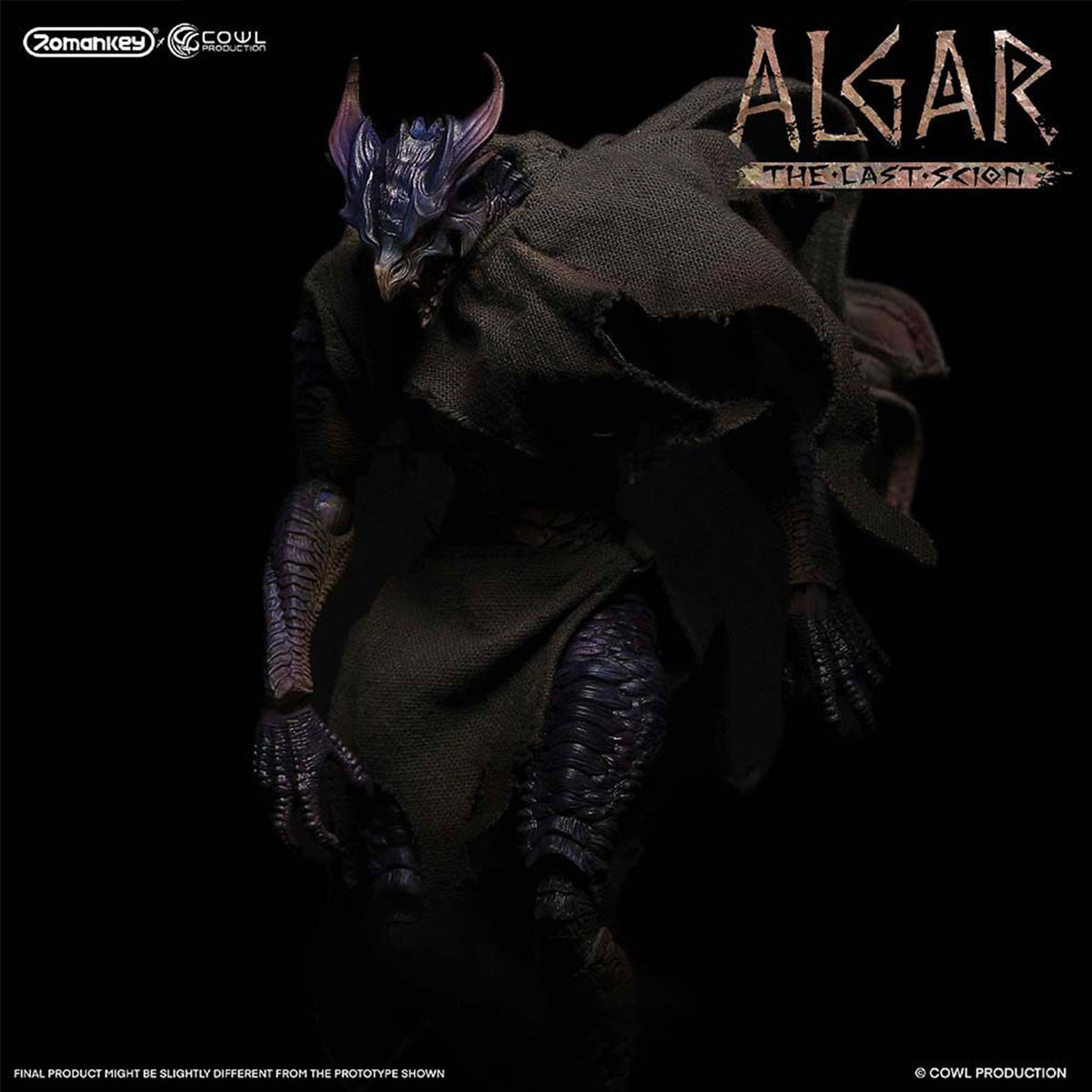 Romankey X COWL The Last Scion Algar The First Receiver Action Figure