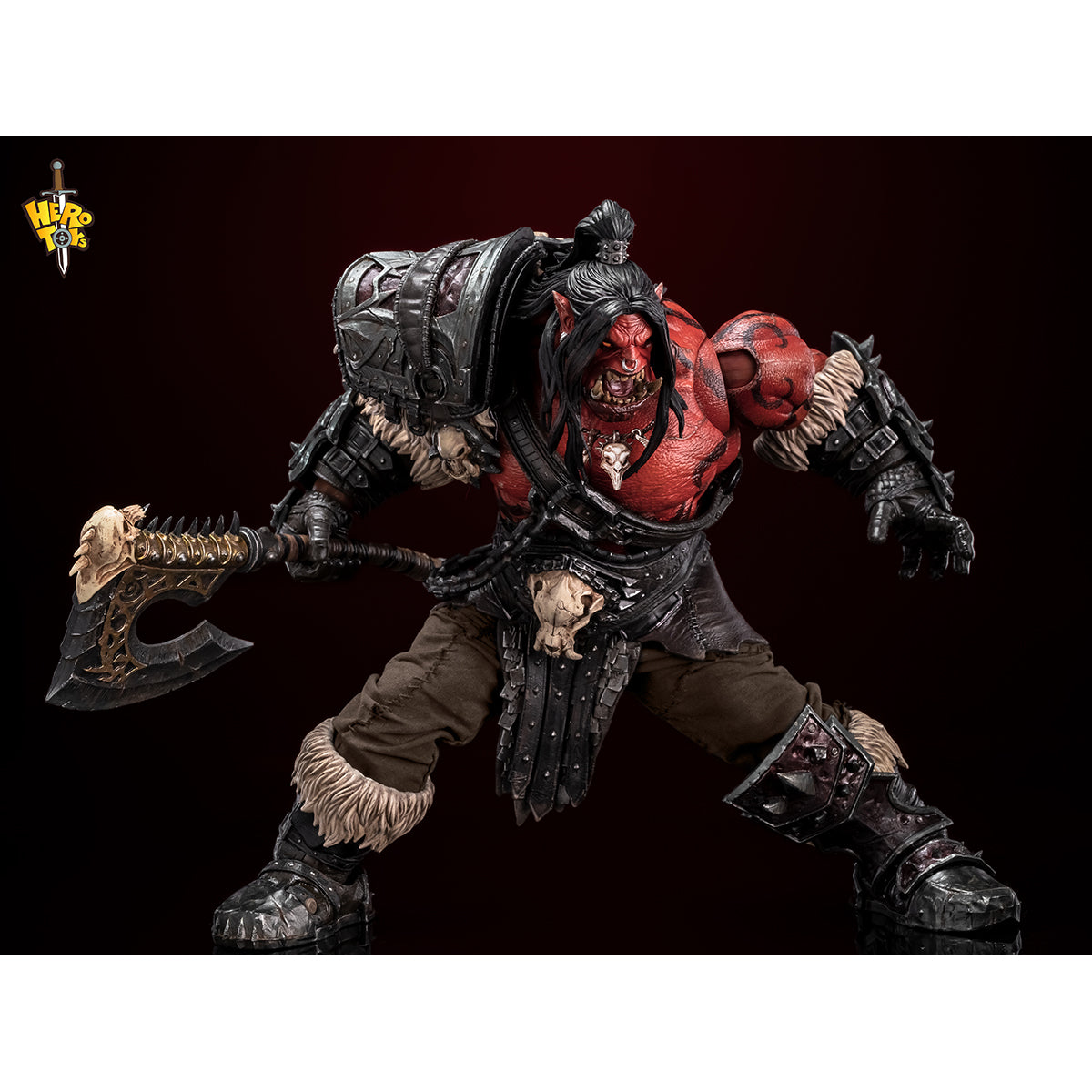 Hero toys Tribal War Song Great Chieftan Red 1/10 Scale Action Figure