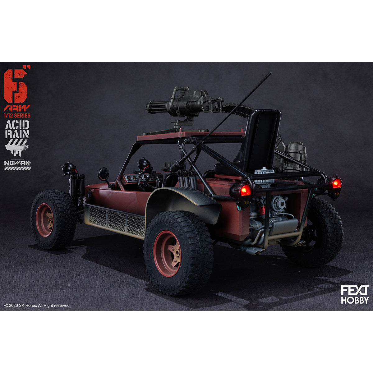 FEXT HOBBY Acid Rain World: Novark FXH-AR-005 Valerius FXH-AR-006 NVK Escort-L FXH-AR-001 Red Locust 1/12 Scale Action Figure