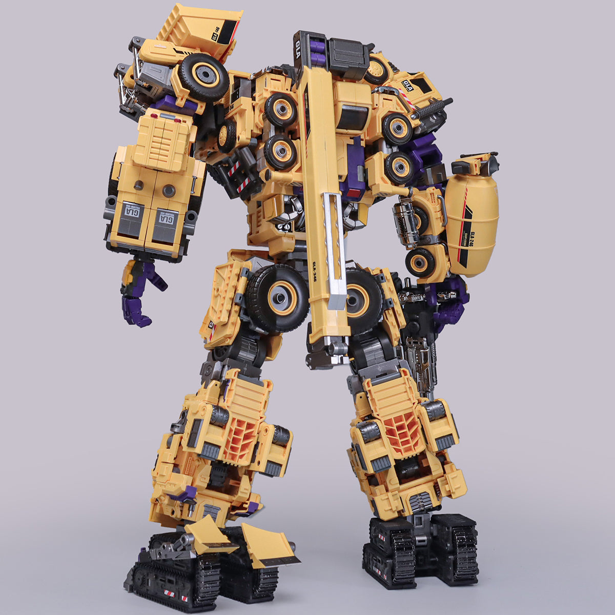 Mecha Invasion GLA-01-06Y Titan of Creation Yellow Edition Set Transformable Action Figure