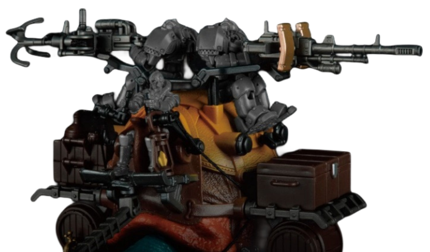 Figura coleccionable de Toys Alliance: Destructor Tortuga Trekking del Gremio Real de Comerciantes, miniatura a escala 1:35 (Destructor Tortuga Trekking ARC-36)