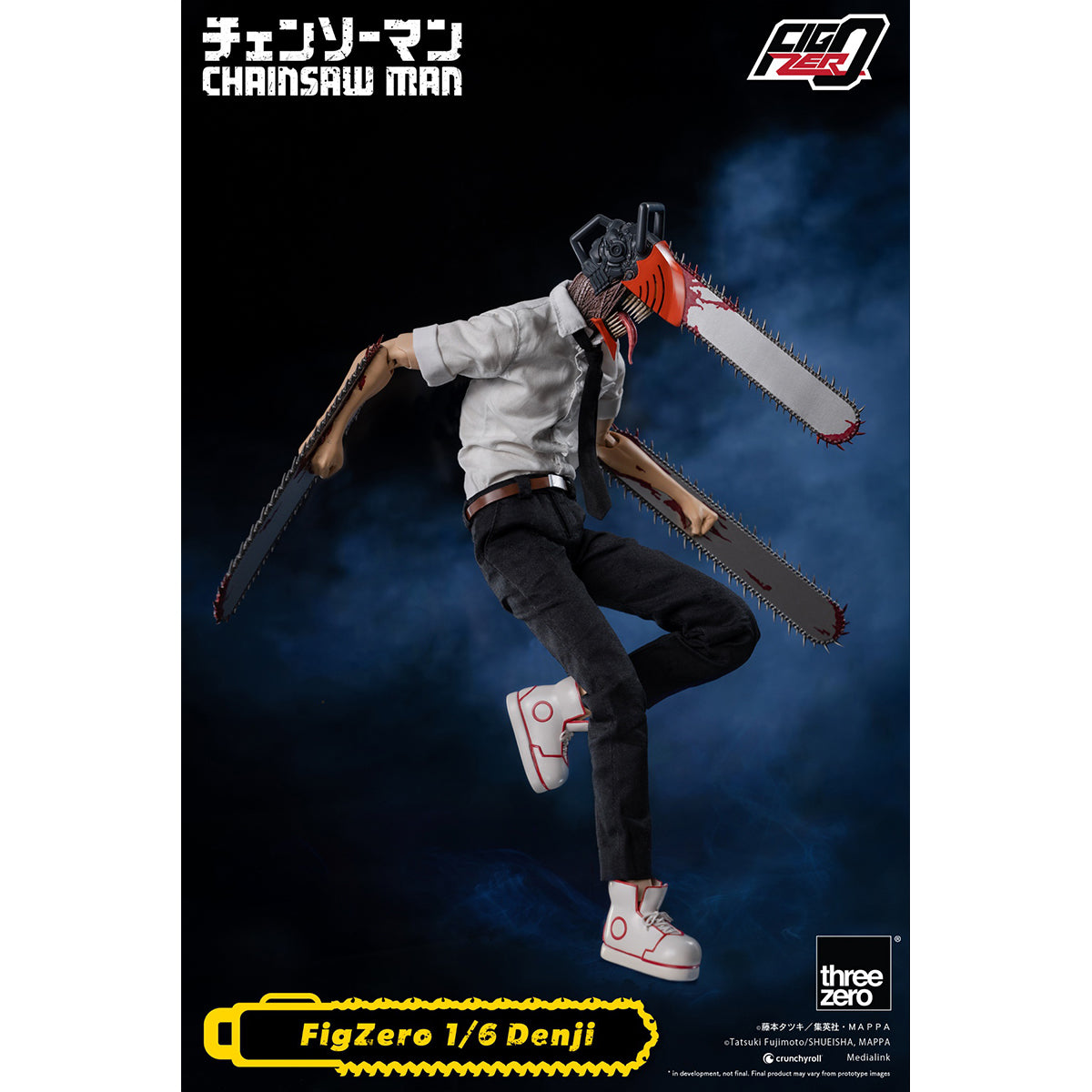 Threezero 3Z04080M0 CHAINSAW MAN Power & 3Z04070M0 CHAINSAW MAN Denji 1/6 Scale Action Figure