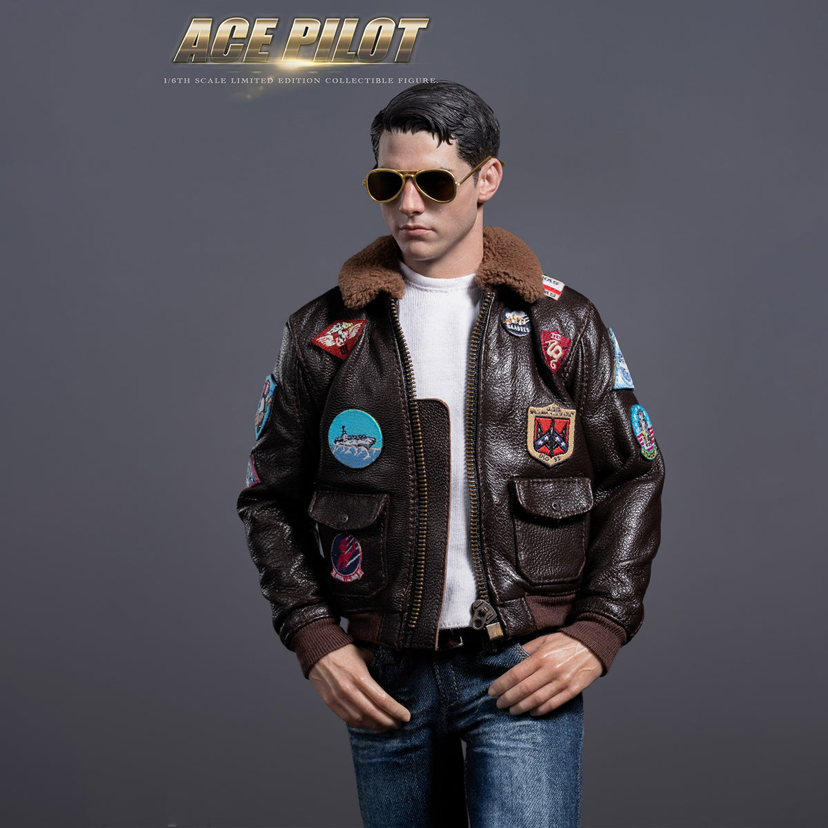 POPTOYS Ace Pilot Jacket Edition Action Figures