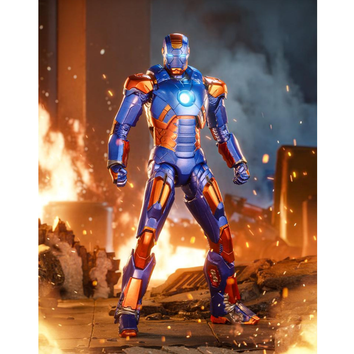 ZD Toys Iron Man 1/10 Scale Action Figure