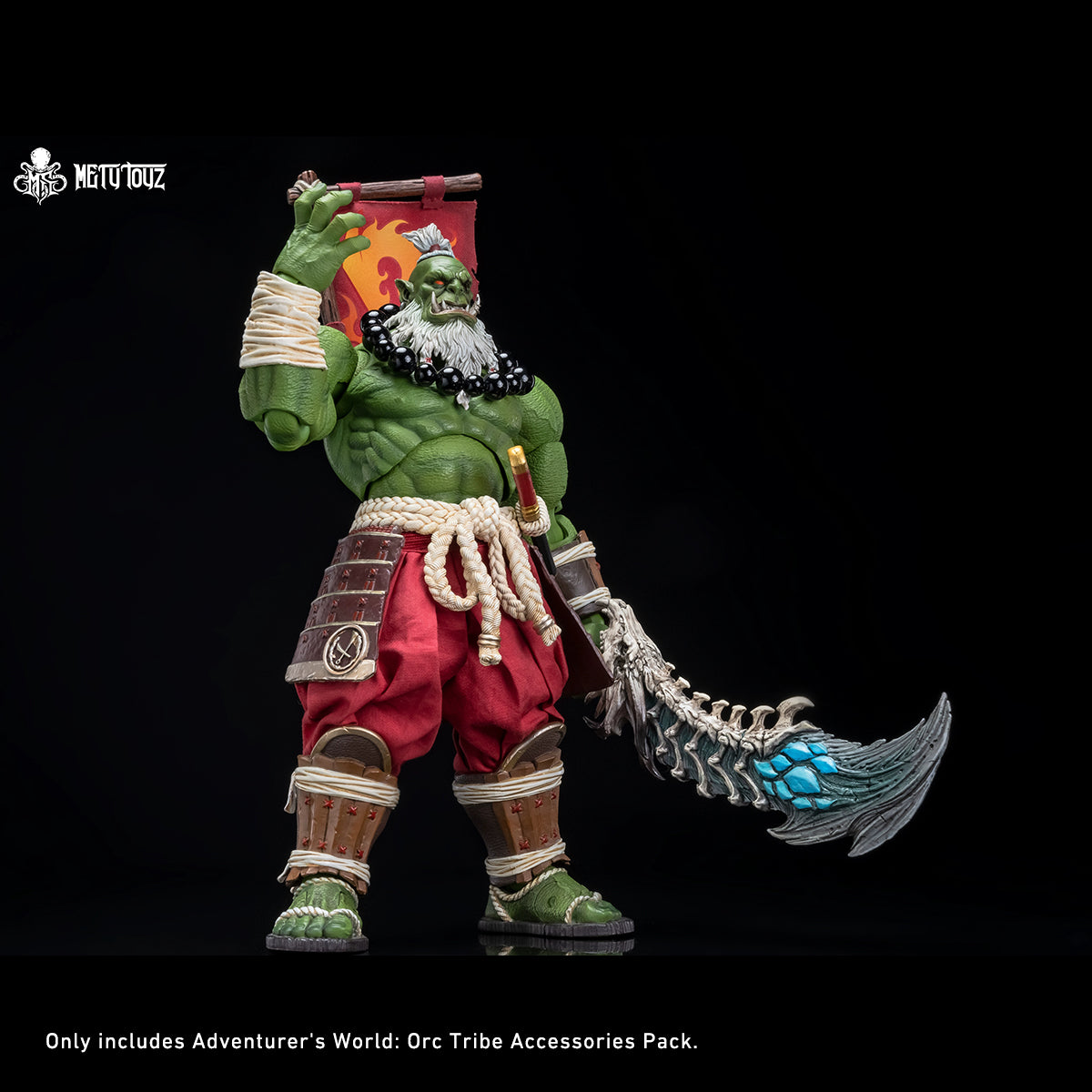 Metytoyz, Adventurer World Orc Tribe, Accessory Pack for Figurine