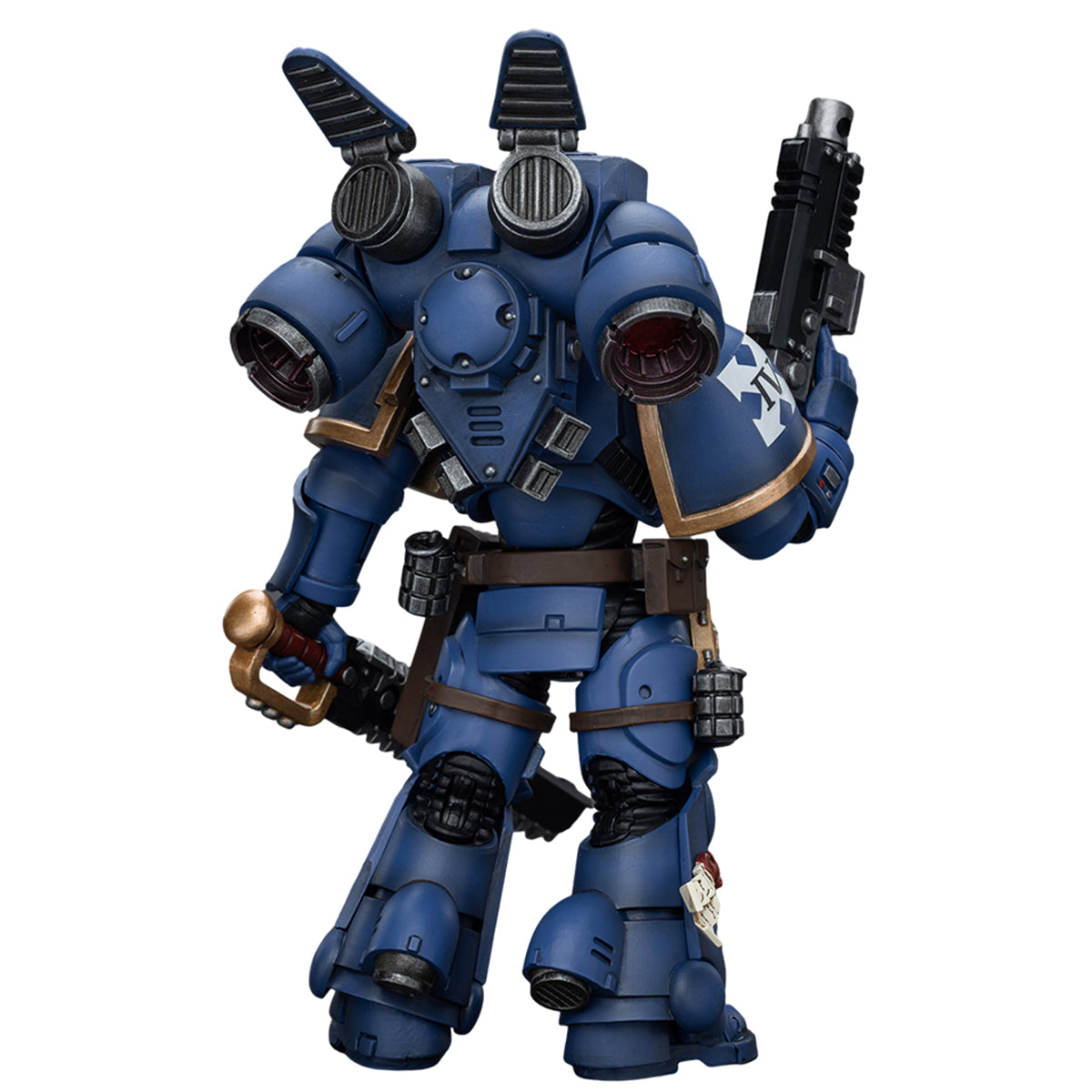 Figurine de collection JoyToy Warhammer 40K : Ultramarines Jump Pack Intercessors Intercessor 2, figurines articulées à l'échelle 1:18 JT4393
