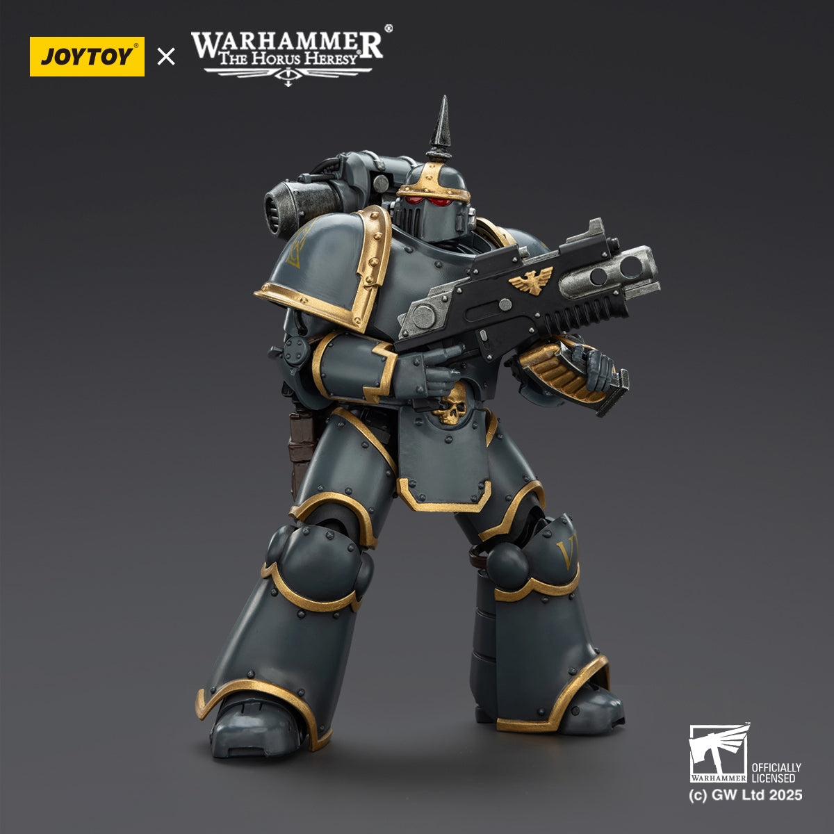 JOYTOY Warhammer Thousand Sons Sons of Horus Alpha Legion Ultramarines Space Wolves Imperial Fists Blood Angels MK lll Tactical Legionary 1/18 Scale Action Figure