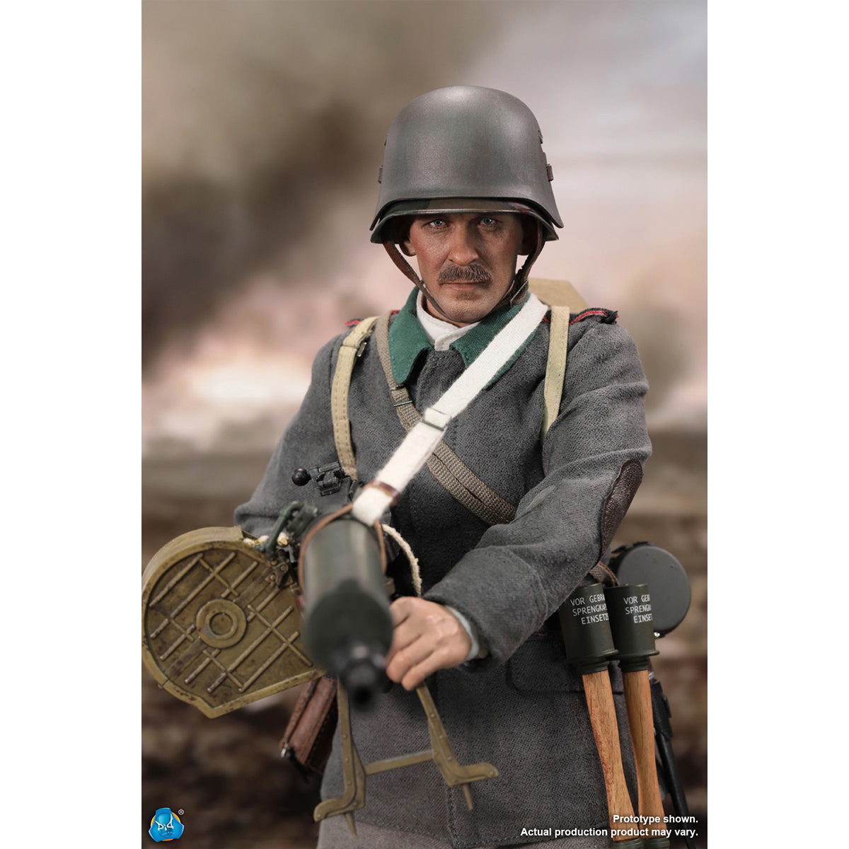 DID WWI German MG08 Machine Gunner Arthur D11015 1/6 Scale Action Figure