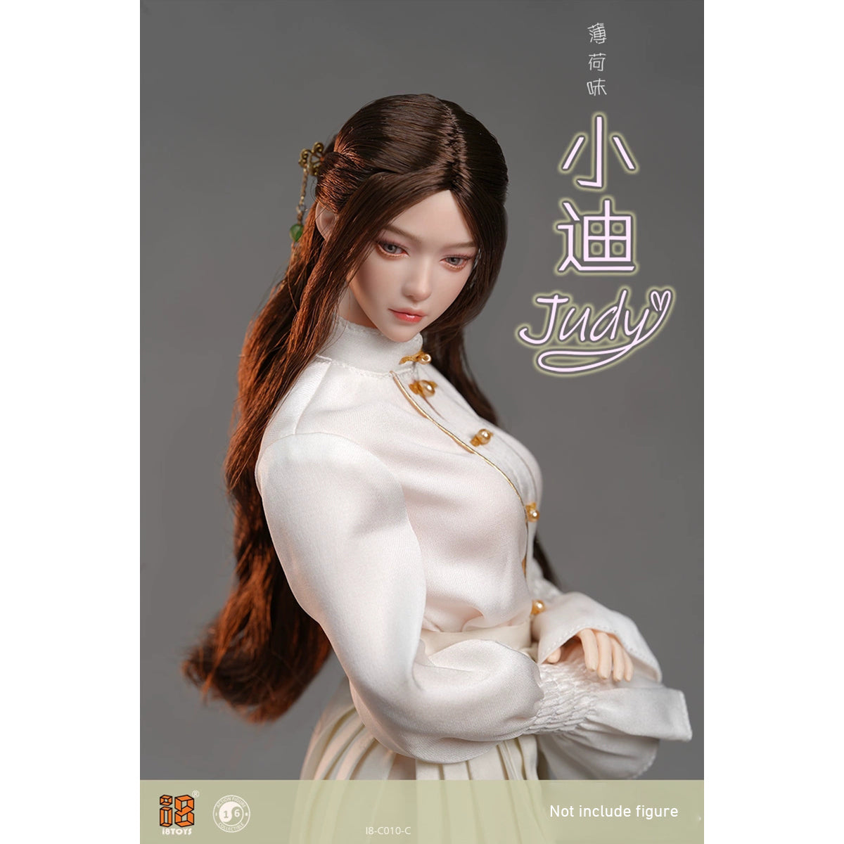 I8TOYS, Mint Flavor - Judy Head Sculpt and Costume Set, Accessory Pack for 12-inches Figure