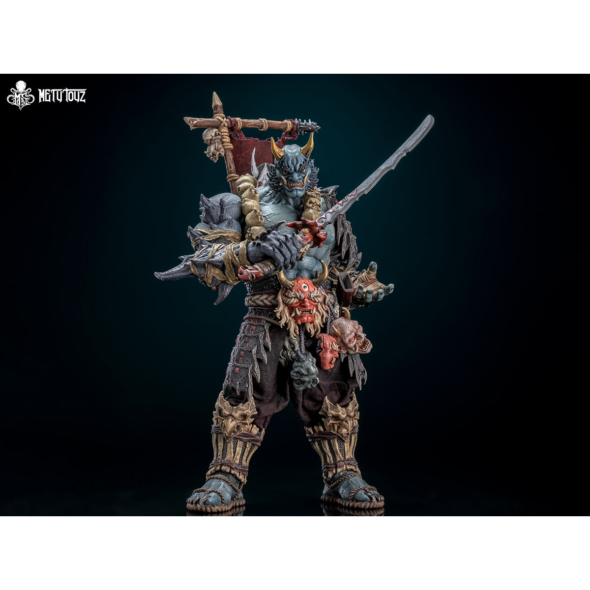 Metytoyz Demon Slayer Shura Takikawa Onimusha 1/10 Scale Action Figure