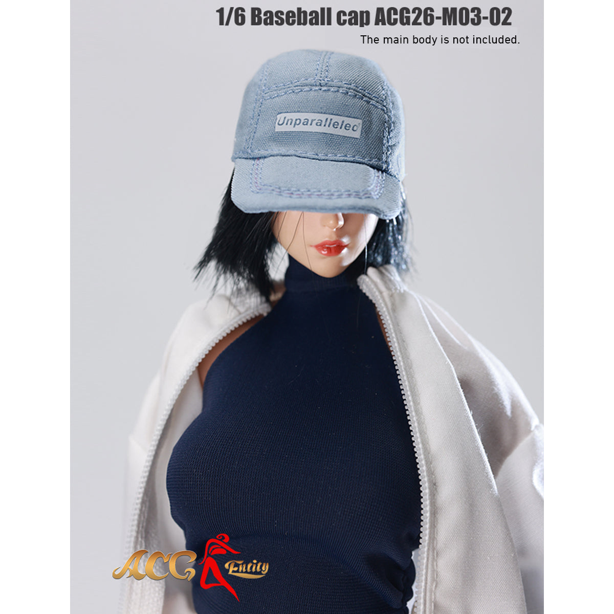 JIAOUDOLL Baseball Cap Trendy Peaked Cap ACG26-M03-02 1/6 Scale Doll Accessory Fit Action Figure
