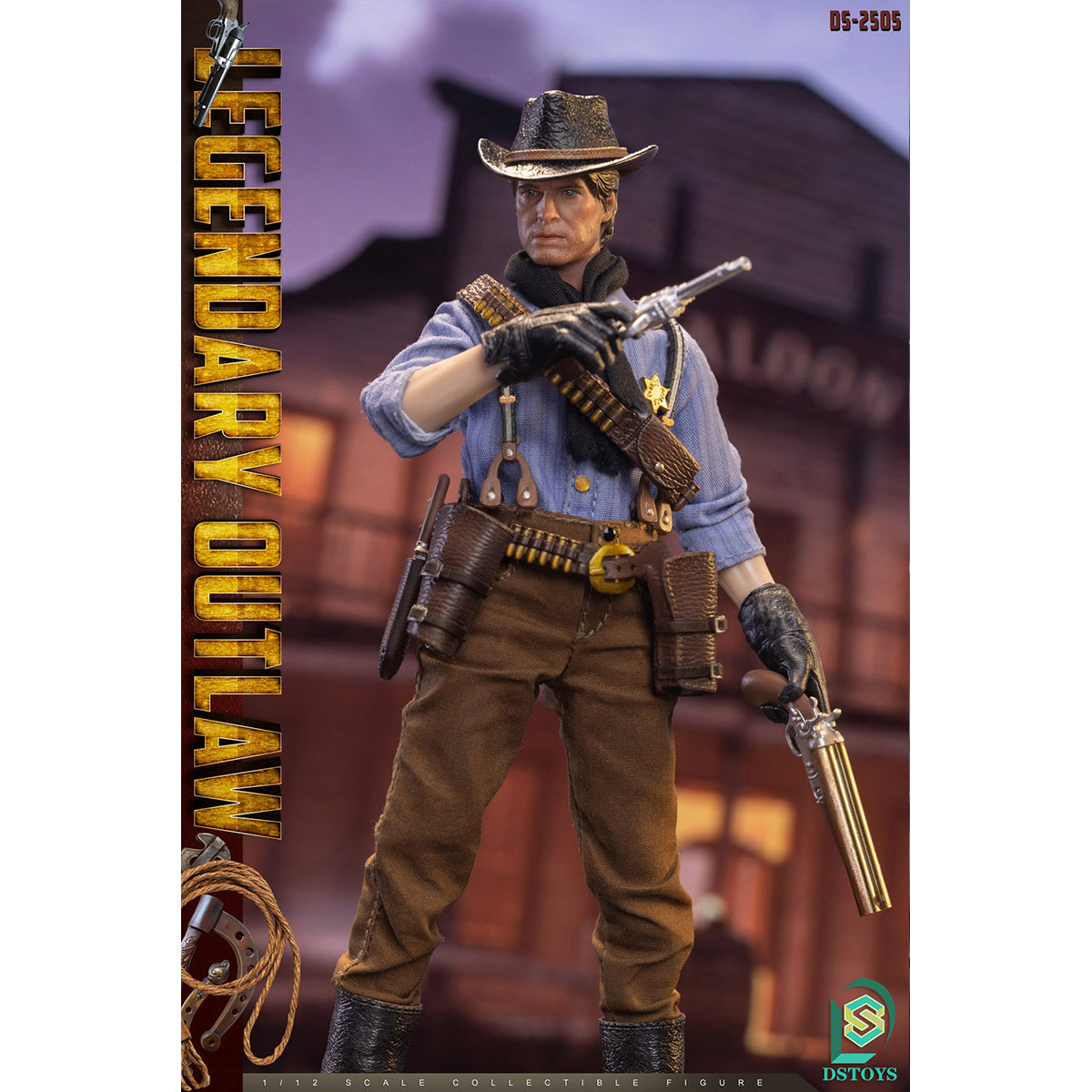DSTOYS, Red Dead Redemption Dual Head Sculpt, Action Figures