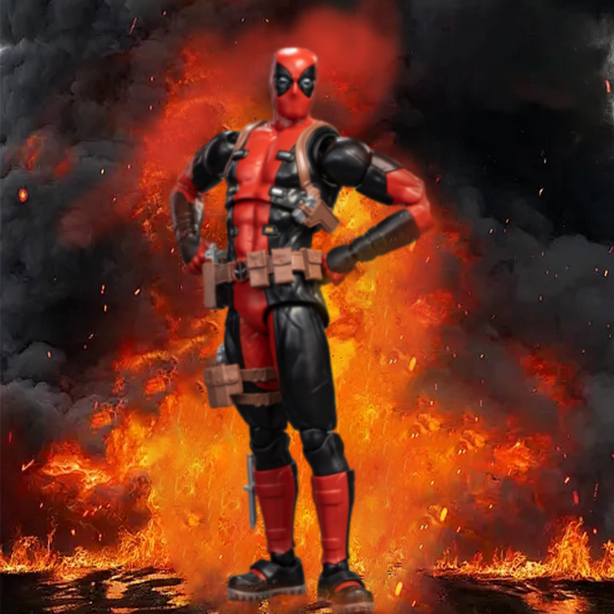 Fondjoy 1/12 Marval Quick-Assembly Series DeadPool MV24202 Model Kits