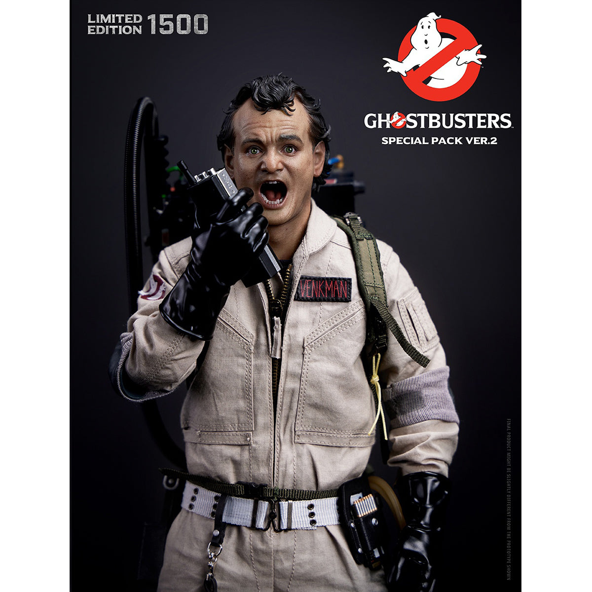 Blitzway, Ghostbusters 1984, Winston Zeddemore/Dr. Egon Spengler/Dr. Raymond Stantz/Dr. Peter Venkman, Single Pack ver.2, 1/6 Scale Action Figure