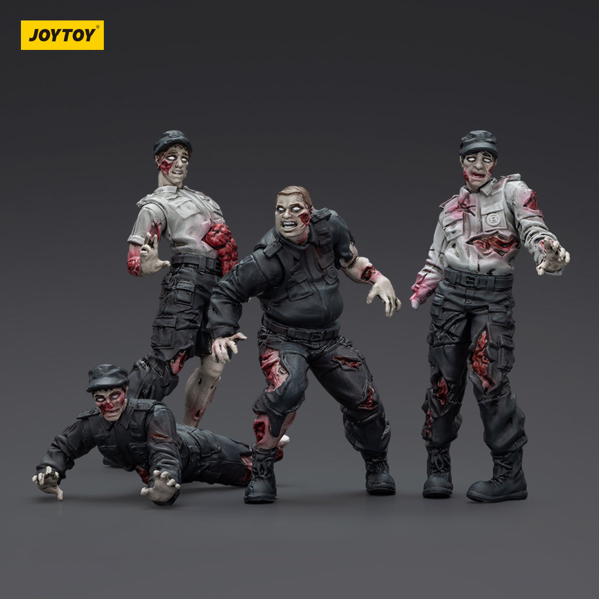(Only Shipped to the US) JOYTOY 1/25 Dark Source Zombie Figure Security Guards JT01543 Action Figures