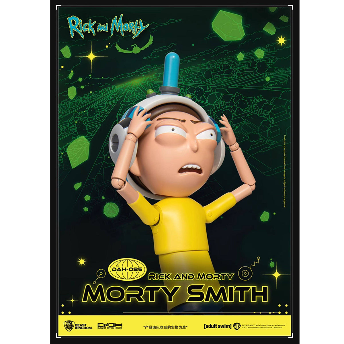Beast Kingdom DAH-085 Rick and Morty Morty Smith Action Figure
