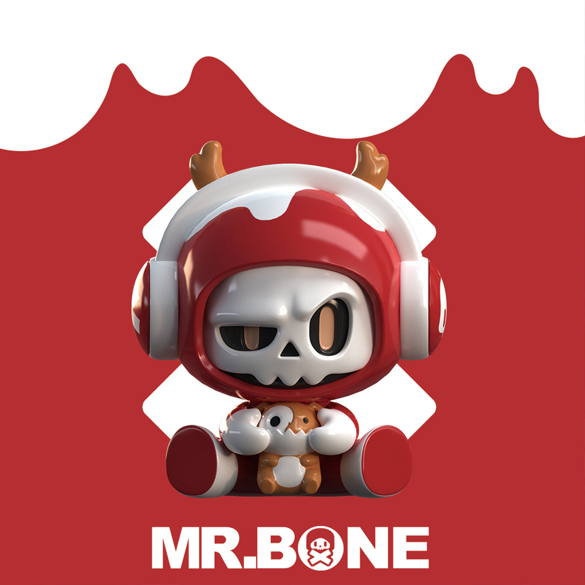MR.BONE Babybone Cute Grain Sitting Pose Blind Box Figure